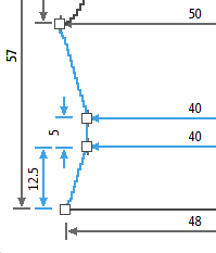 ShapedWaistOptionFrontDimension ShapedWaistOptionFrontDimension