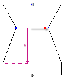 SymmetricPoints_CommonHeightDimension SymmetricPoints_CommonHeightDimension