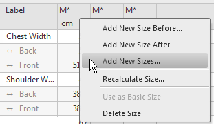GradingShape_NewDimensioning_AddNewSize