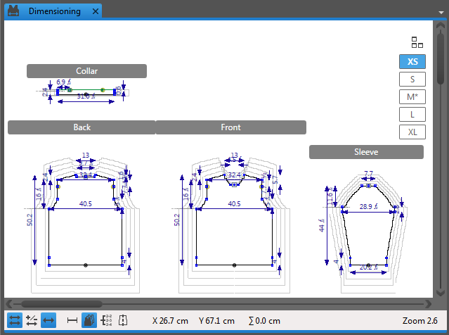 DimensioningView_AllSizes_XSbold DimensioningView_AllSizes_XSbold