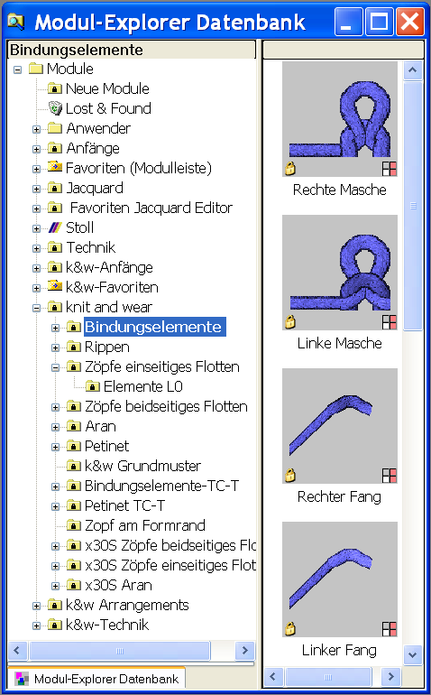 Explorateur de module